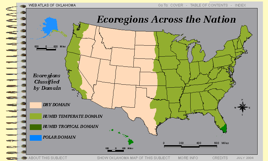 Ecoregions in the USA
